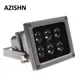 AZISHN CCTV LEDS IR illuminator infrarot lampe 6 stücke Array Led IR Im Freien Wasserdichte