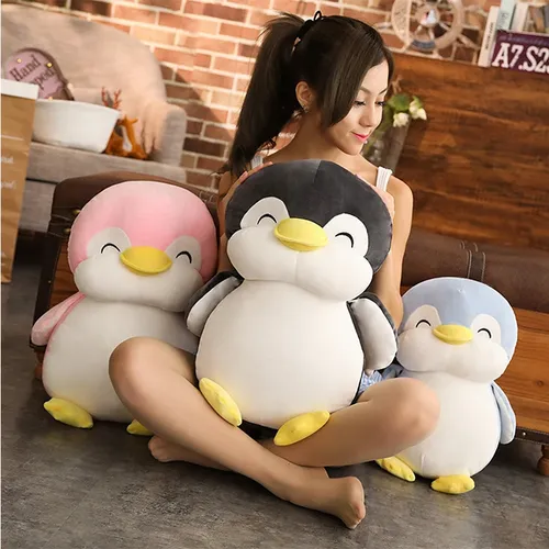 30-55cm Weiche Fett Pinguin Plüsch Spielzeug Gefüllte Cartoon Tier Puppe Mode Spielzeug für Kinder