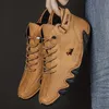 Turnschuhe für Männer, modische Outdoor-Walking-Loafer-Schuhe, bequeme Stiefeletten, luxuriöse Herrenschuhe, 2023, neu in lässigen Lederschuhen