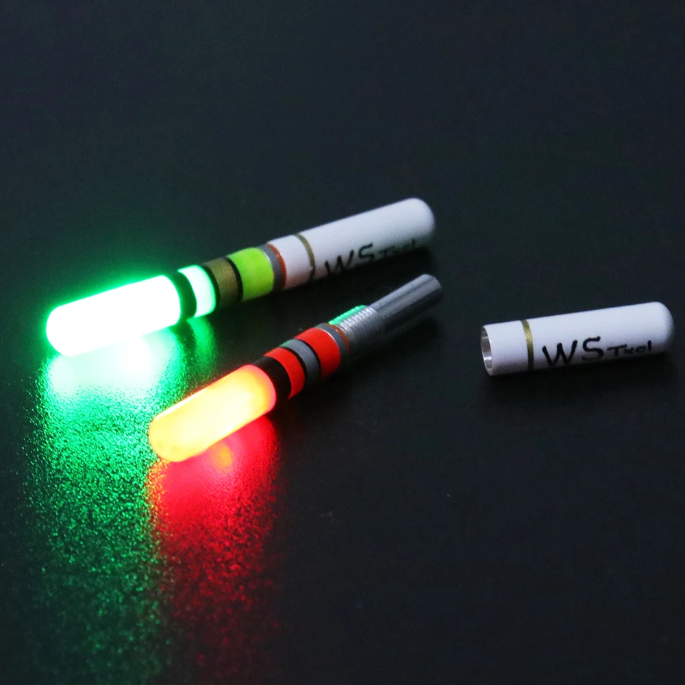 Wiederauf ladbare Leucht stab Stange leuchtende LED cr322 3V Lithium-Batterie USB-Ladung Angeln Float Tackle Nacht helle Leuchtstofflampe Image