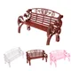 1/6 puppenhaus Miniatur Exquisite Park Bench für Fee Garten Dekoration Mode Möbel Spielzeug Für