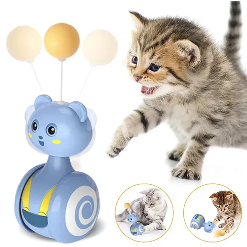 Katze Interaktive Feder Spielzeug Pet Bumbler Lustige Spielzeug Interaktive Katzen Spielzeug Katze