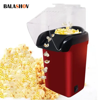220V 110V Popcorn Maker Mini Popcorn Maschine Elektrische Haushaltsgerät Maschine Vollautomatische Popcorn Maschine Hause Küche