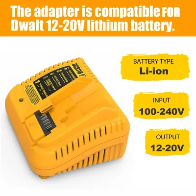 Dcb118 dcb112 Lithium-Batterie ladegerät für Dewalt 10 8 V 12V 14 4 V 18V 20V dcb206 dcb205 dcb204