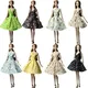 NK 1 Pcs Mix Puppe Kleid Mode Super Modell Mantel Moderne Outfit Täglichen Tragen Rock Für Barbie