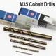 10PCS 1 0mm-8 0mm M35 HSS-CO Kobalt Bohrer HSS Spiralbohrer für Edelstahl Metall holzbearbeitung