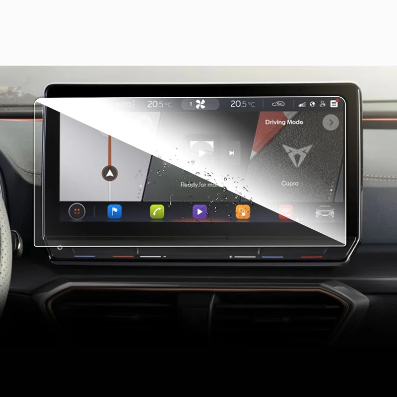 Für Cupra Formentor 12 Zoll Auto Navigation Touch Center Screen Protector Auto Innen Zubehör PET Film 300 MM * 147 MM Image