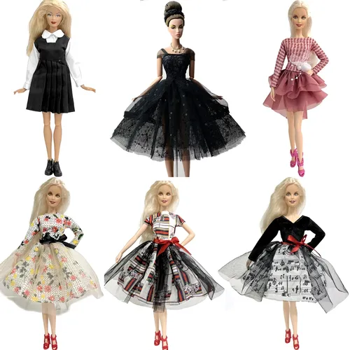 NK Neueste Puppe Kleid Kleidung Kleid Mode Tanz Ballett Kleid Rock Party Kleid Für Barbie Puppe