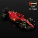 Bburago 1:43 reguläre version ferrari F1-75 rote beschichtung legierung f1 rennmodell luxus fahrzeug