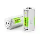 3 AA bis D Batterie Konverter Adapter Batterie Halter Fall DIY 3 AA zu 1 D Größe Box Converter