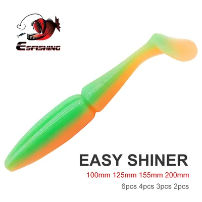 Esfishing Angel köder 200 mm125mm155mm mm Easy Shiner Qualität Pesca Silikon Köder Wobbler Bass