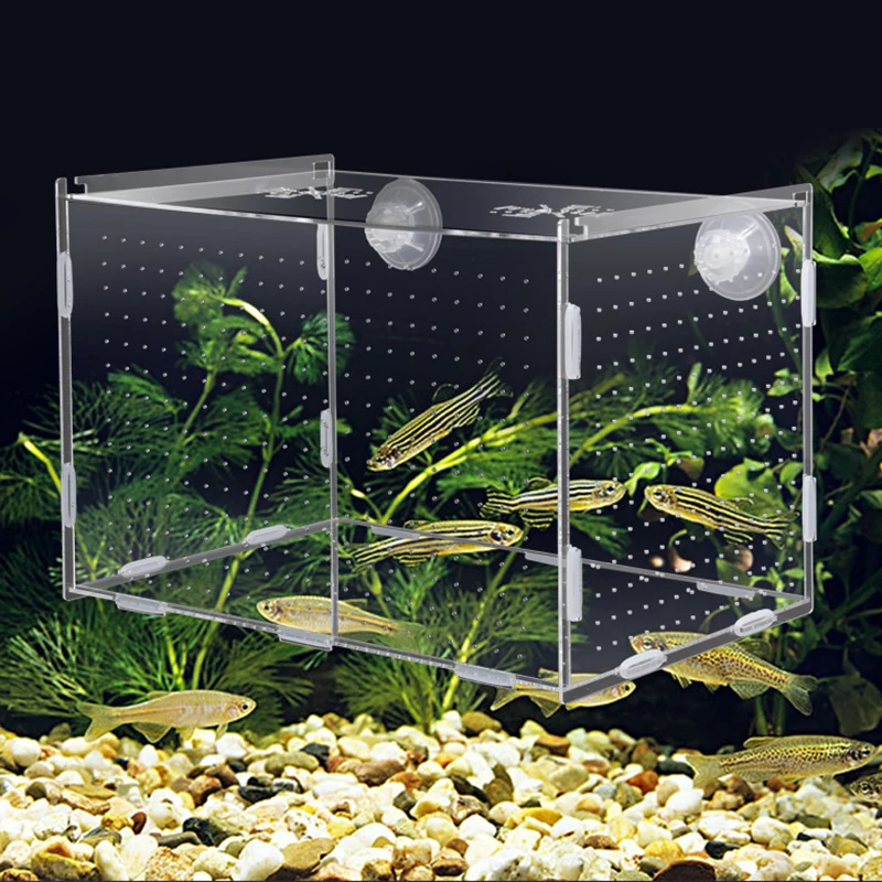 Aquarium Isolation Box Aquarium Kleine Braten Zucht Box Multifunktionale Laichen Brut Zimmer Aquarium Zubehör Fisch Supplie
