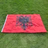 Aerlxemrbrae flagge er Albanien Flagge 3x5 ft Flagge von Albanien 90x150cm Albanien Nationalen