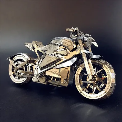 Mmz Modell Nanyuan 3D Metall Puzzle Rache Motorrad Sammlung Puzzle 1:16 l DIY 3D Laser geschnitten
