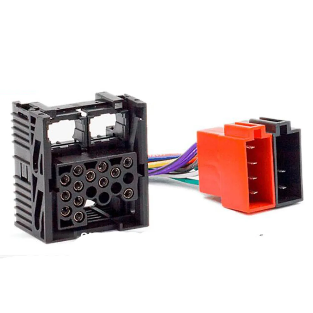 Autoradio ISO Adapter Schalterkabel für BMW E30 E36 E46 E34 E39 E32 E38 E31 X5 für MINI Cooper Image