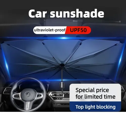 150*85cm Auto Sonnenschutz Sonnenschirm Auto Frontscheibe Sonnenschutz deckt Schutz Innen Windschutz