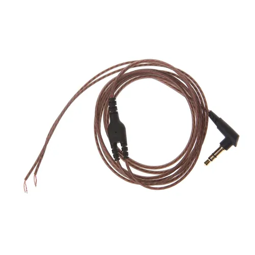 3 5mm OFC Core 3-Pole Jack Kopfhörer Audio Kabel DIY Kopfhörer Wartung Draht