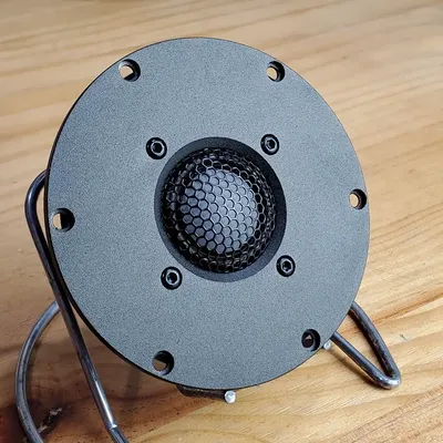 Paar 2 Stück MeloDavid Be25 Be Beryllium 25 mm Kuppelhochtöner Neodym 110 mm Frontplatte Image