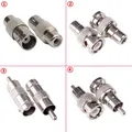 2-10Pcs Q9 BNC Zu RCA AV Männlich Weiblich Gerade Stecker RCA AV Zu BNC Männlich Weiblich für CCTV