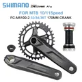 SHIMANO Deore FC M5100 Kurbelgarnitur 1x11Speed MTB Kettenrad Mountainbike Crankarm 170/175mm