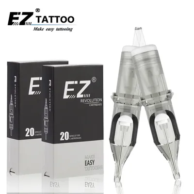 EZ Tattoo Nadeln Revolution Patrone Runde Liner #10 (0 30mm nadel) RC1003RL RC1005RLRC1007RL
