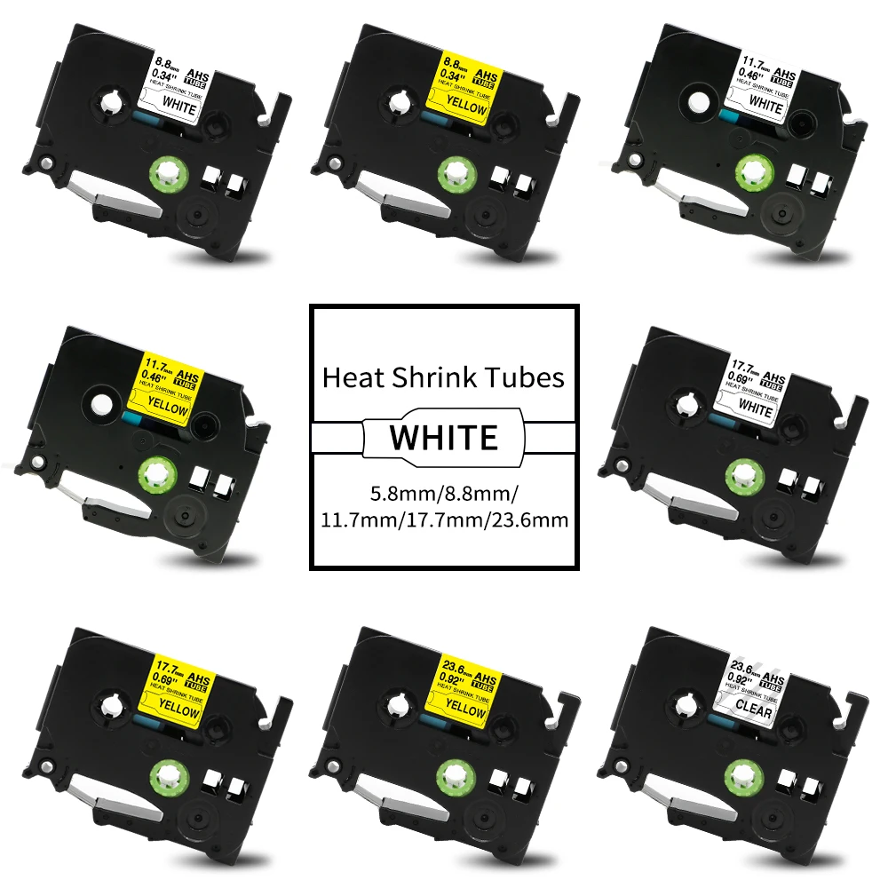Kompatibles Brother Schrumpfschlauchband HSe-231 HSe-211 HSe-221 HSe-631 für P-touch PT-E550W E300 E500 P750WVP P900 P950W 7600 Image