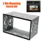 Auto Panel Audio Dash Mount Kit Box 2Din Armaturen Kit Universal Radio Head Unit Installation Rahmen Für 2Din Auto DVD radio Player