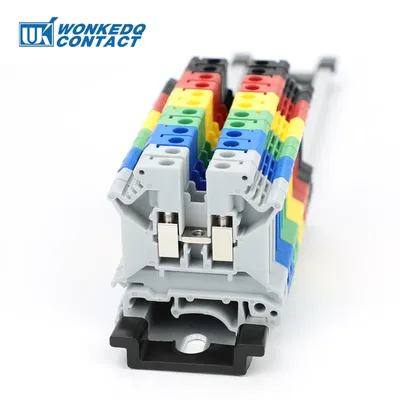 10 Stück uk5n Schraub drahtst ecker 4mm Kabel 4mm ² Durchführung anschluss 12awg Stecker elektrische