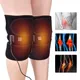 Elektrische Bein Heizung Knie Pads Infrarot Beheizten Therapie Heiße Kompresse Knie Arthritis