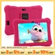 Pritom 7 zoll kinder tablet quad core android 10 32gb wifi bluetooth pädagogik software installiert