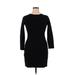 J.Crew Casual Dress - Bodycon: Black Solid Dresses - Women's Size 10