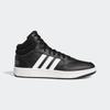 Sneaker ADIDAS SPORTSWEAR "HOOPS 3.0 MID LIFESTYLE BASKETBALL CLASSIC VINTAGE", Gr. 44, schwarz-weiß (core schwarz, cloud weiß, grau six), Synthetik, Textil, sportlich, Schuhe