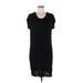 H&M Casual Dress - Shift: Black Dresses - Women's Size Medium