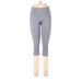 Adidas Leggings Skinny Leg Cropped: Gray Bottoms - Women's Size Medium