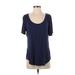 Old Navy Short Sleeve T-Shirt: Blue Tops - Women's Size Small