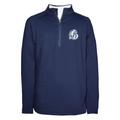 Youth Garb Navy Drake Bulldogs Matthew Quarter-Zip Top