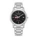 Women's Citizen Watch Silver Mississippi State Bulldogs Eco-Drive Black Dial Stainless Steel