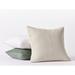 Coyuchi Organic 100% Cotton Throw Square Pillow Cover Cotton in White | 22 H x 22 W x 0.1 D in | Wayfair 1025155