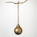 The Holiday Aisle® Morecambe Ball Ornament Metal in Gray/Yellow | 12 H x 8 W x 8 D in | Wayfair FF59E79D0FD64E0782F3146298B2480B