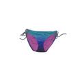 Athleta Swimsuit Bottoms: Blue Print Swimwear - Women's Size Medium