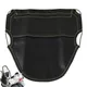 Under Seat Motorcycle Storage Under The Seat Storage Bag PU Leather Rear Seat Bag Storage Pouch