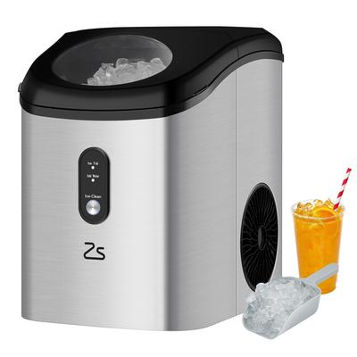 Eie High-quality 33Lbs/24H Countertop Nugget Ice Maker Portable with Ice Scoop