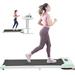 Merax 2 in 1 Under Desk Electric Treadmill 2.5HP, with Bluetooth APP and speaker, Display, Fitness Equipment