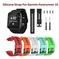 Silikon Armband Strap Für Garmin Forerunner 35 Sport Ersatz Smart Uhr Band Armband Mode Tragbare