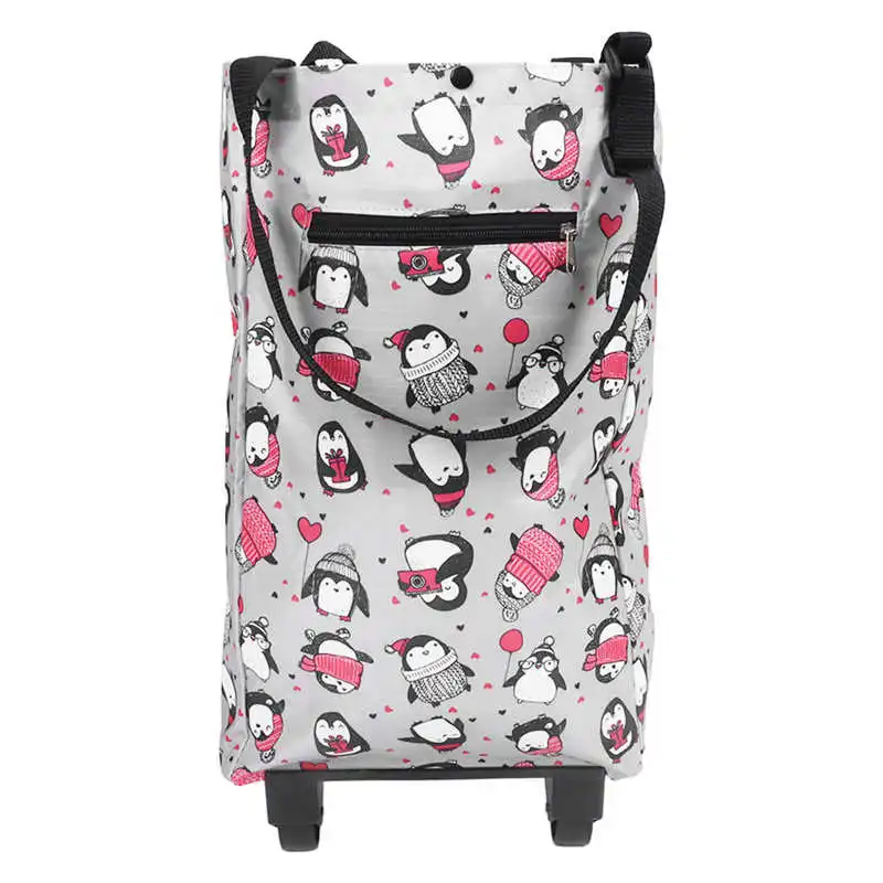 Haushalt Ältere Warenkorb Lebensmittel Faltbare Warenkorb Einkaufen Bigger Trolley Tasche Lebensmittel Karren für im freien einkaufen trolley