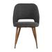 Modern Velvet Accent Chair, Upholstered Side Chair (Set of 1)