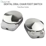 Dental Labor Stuhl Fuß 2/4 Löcher Schalter Ausrüstung Standard Fuß Control Pedal Dental Stuhl