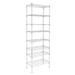 8-Tier Wire Shelving Unit Adjustable Steel Wire Rack Chrome - 23.62 x 13.78 x 70.87