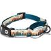 Wolfgang Premium Martingale Dog Collar for Small Medium Large Dogs Made in USA Overland Print Small (5/8 Inch x 10-12 Inch)