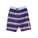 Hurley Board Shorts: Blue Stripes Bottoms - Kids Girl's Size Large